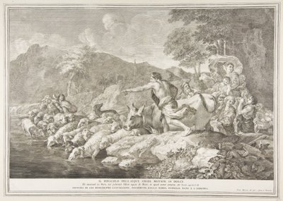 El milagro del agua amarga convertida en dulce de Pietro Monaco