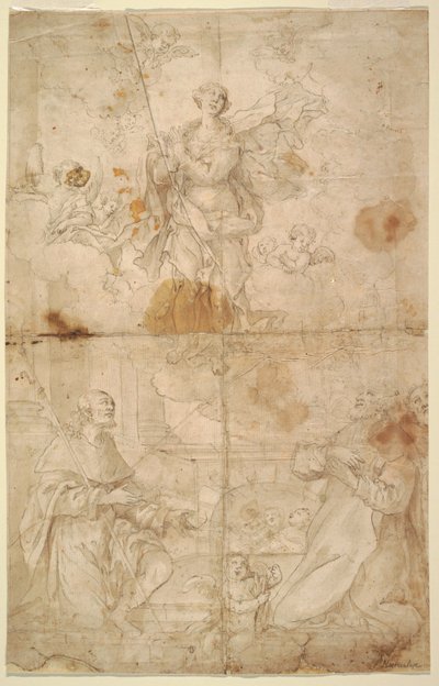 Ascensión de la Virgen de Pietro Novelli