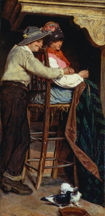 Paisanos en el interior de Pietro Pajetta