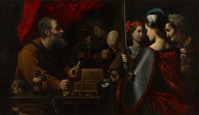 Aquiles entre las hijas de Licomedes de Pietro Paolini