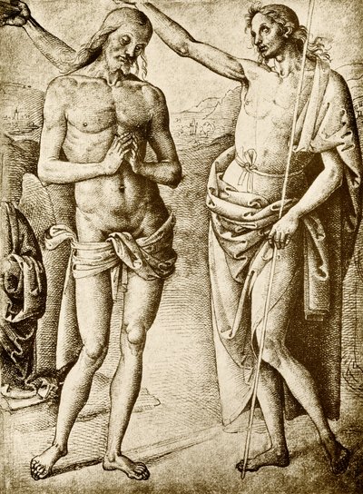 Bautismo de Cristo de Pietro Perugino
