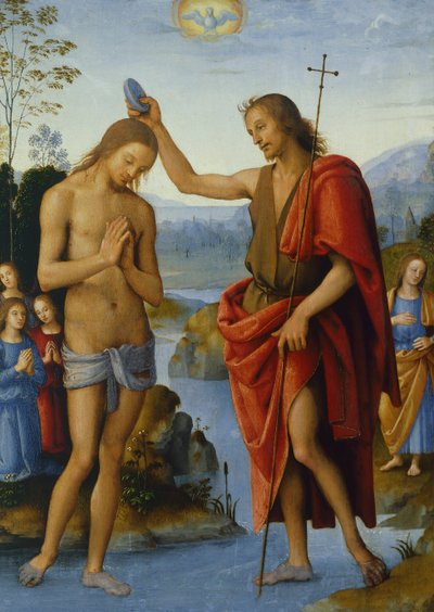 Bautismo de Cristo de Pietro Perugino