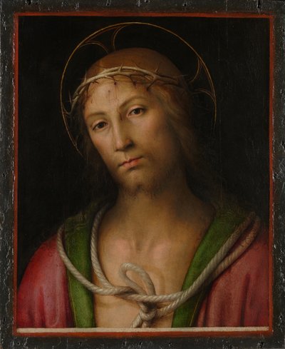 Cristo coronado de espinas de Pietro Perugino