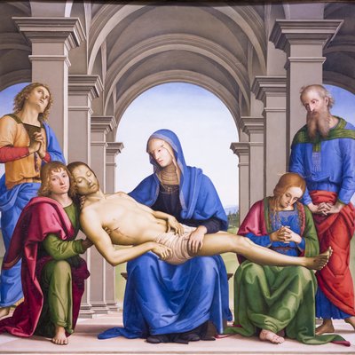 Piedad de Pietro Perugino