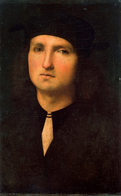 Retrato de un joven de Pietro Perugino