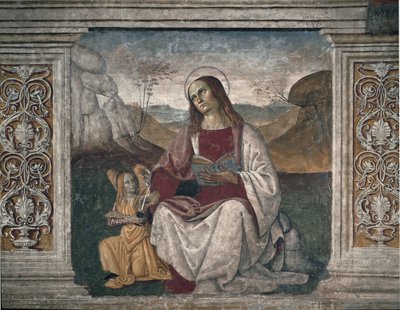 San Mateo el evangelista de Pietro Perugino