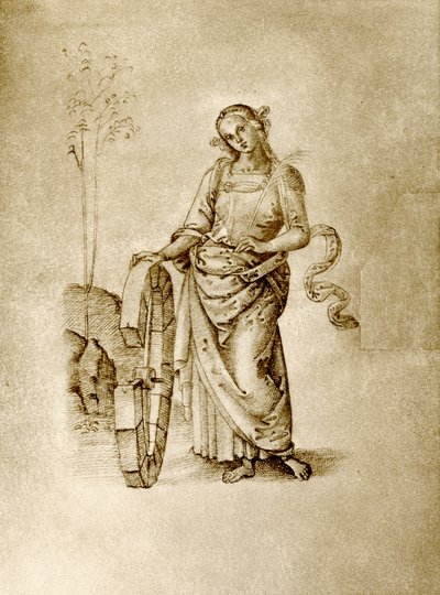 Santa Catalina de Pietro Perugino