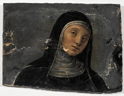 Santa Escolástica de Pietro Perugino