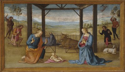 La natividad, 1500-05 de Pietro Perugino