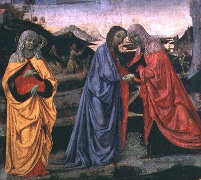 La Visitación de Pietro Perugino