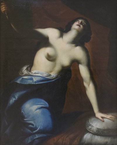 Lucrezia, c.1650-75 (óleo sobre lienzo) de Pietro Ricchi
