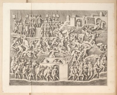 Relieves en el Arco de Septimio Severo en Roma de Pietro Sante Bartoli