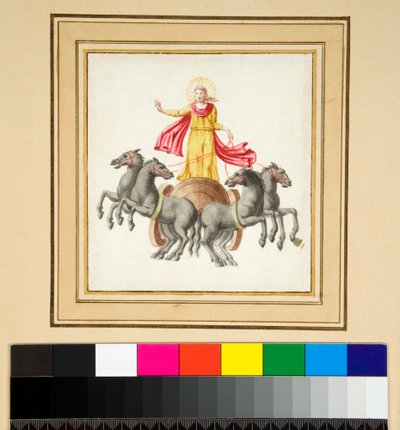 Copia de un mosaico en Vigna Moroni de Pietro Santi Bartoli
