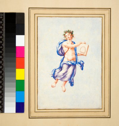 Figura masculina flotante de Pietro Santi Bartoli