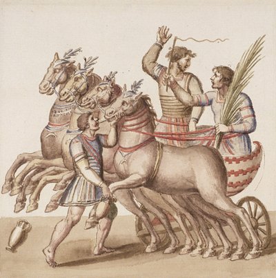 Ms Gen 1496 Placa CXIII Gladiadores de Pietro Santi Bartoli