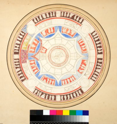 Volta di Giove en la Domus Aurea de Pietro Santi Bartoli