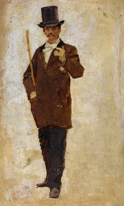 Hombre con sombrero de copa de Pietro Scoppetta
