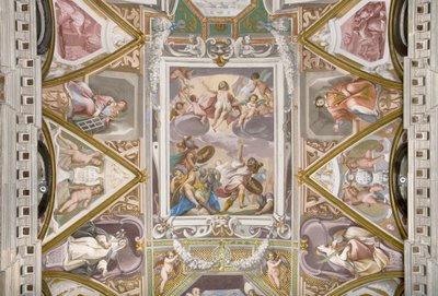 Bóveda con frescos de Pietro Sorri
