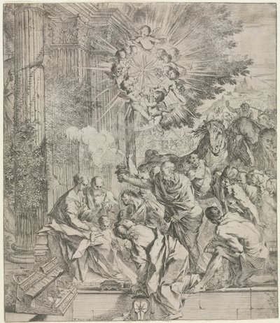 Adoration of the Magi de Pietro Testa