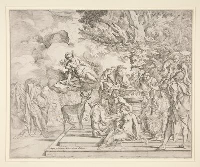 El sacrificio de Ifigenia de Pietro Testa