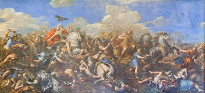 Batalla de Alejandro contra Darío de Pietro da (1596 1669) Cortona
