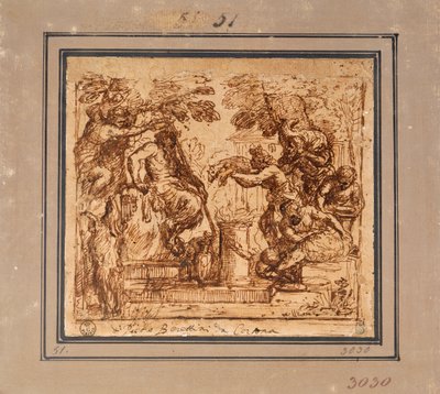 Estudio para la Ofrenda a Pan de Pietro da Cortona