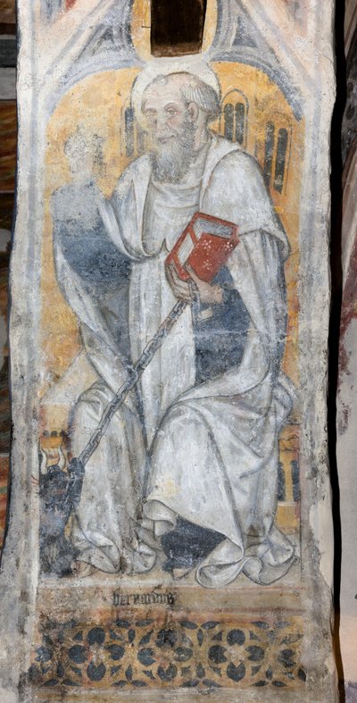 San Bernardo de Claraval, abad de Pietro da (15th century) Saluzzo