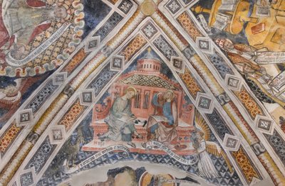 Los evangelistas San Juan y San Mateo de Pietro da (15th century) Saluzzo
