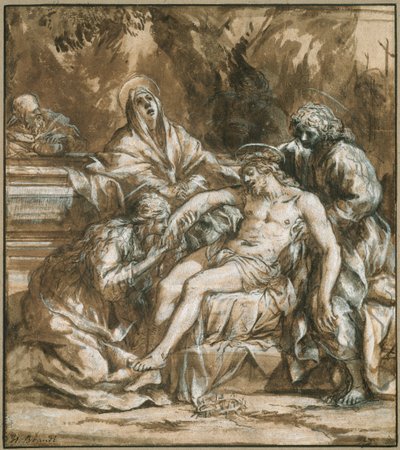 Lamentación por Cristo muerto de Pietro da Cortona