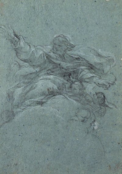 Estudio de Dios Padre de Pietro da Cortona