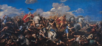 La batalla de Alejandro contra Darío de Pietro da Cortona