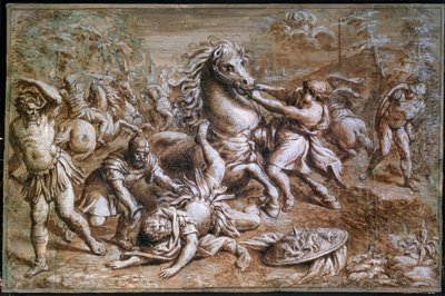 La conversión de San Pablo, siglo XVII de Pietro da Cortona