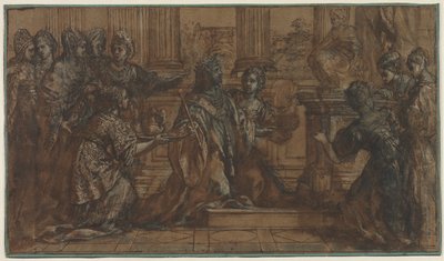 La Idolatría de Salomón de Pietro da Cortona