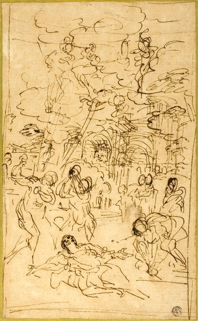 El martirio de San Esteban de Pietro da Cortona