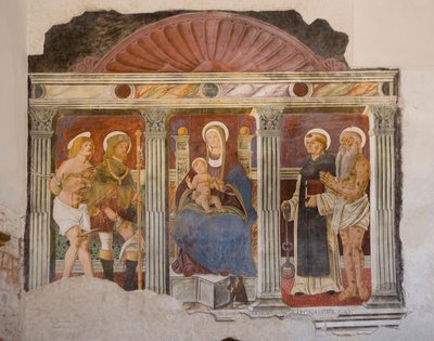 Iglesia de San Pietro y Paolo, Valvasone, Friuli, Italia de Pietro da Vicenza