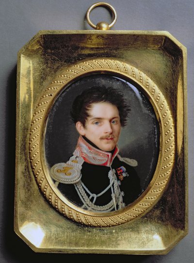 Retrato de Sergei Grigorievich Stroganov (1794-1882) de Pietro de Rossi