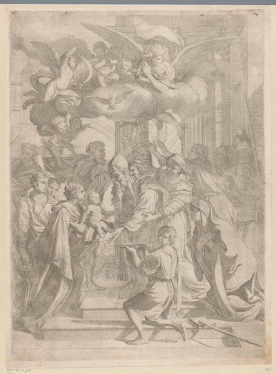 La Presentación de Cristo en el Templo de Pietro del Po (attributed to)