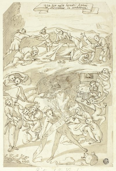 La tentación de San Antonio de Pietro della Vecchia