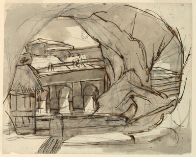 Diseño Escénico, Gruta de Pietro di Gottardo Gonzaga
