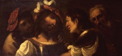 Bravi y un anciano de Pietro the Elder Muttoni