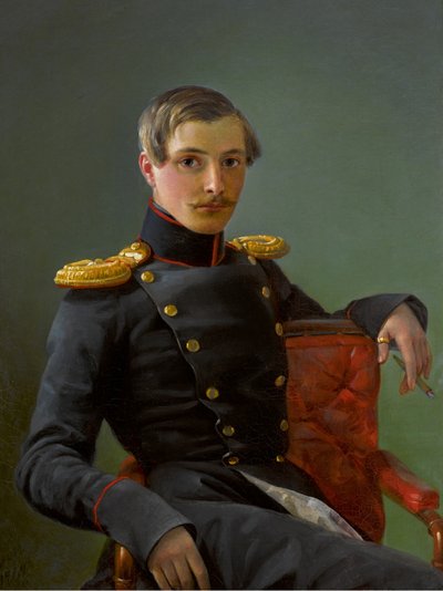 Retrato de Andrei Nikolaevich Karamzin de Pimen Nikitich Orlov