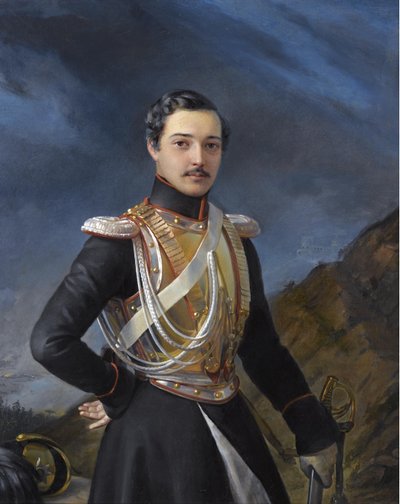 Retrato de Iván Alexandrovich Balashov 1816-1841 de Pimen Nikitich Orlov