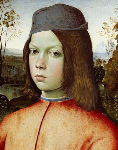 Retrato de un Niño de Pinturicchio