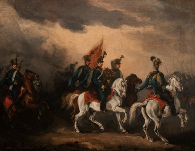 Húsares Azules de Piotr Michalowski
