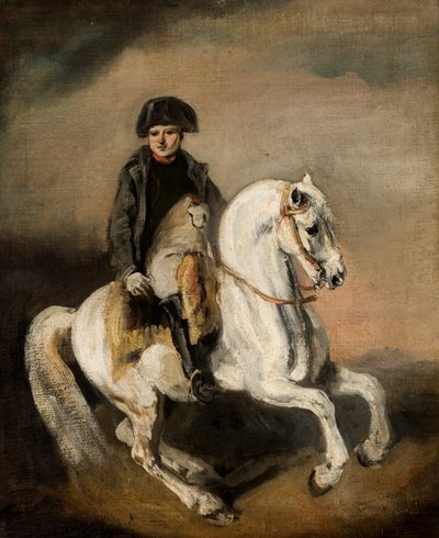 Napoleón a caballo (óleo sobre lienzo) de Piotr Michalowski