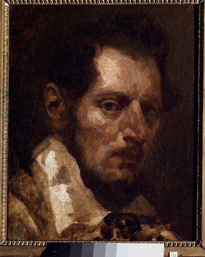 Autorretrato a la manera de Théodore Géricault de Piotr Michalowski