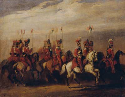 Lanceros rojos de Piotr von Michalowski