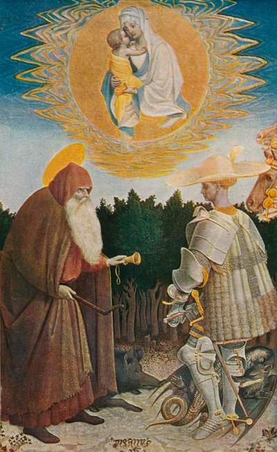 La Virgen y el Niño con Santos de Antonio Pisanello