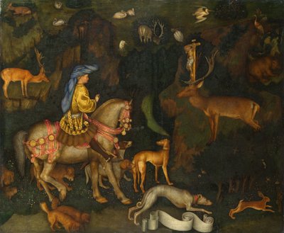 La visión de San Eustaquio de Antonio Pisanello