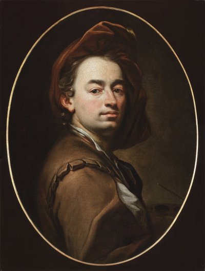 Autorretrato de Pitr Brandl